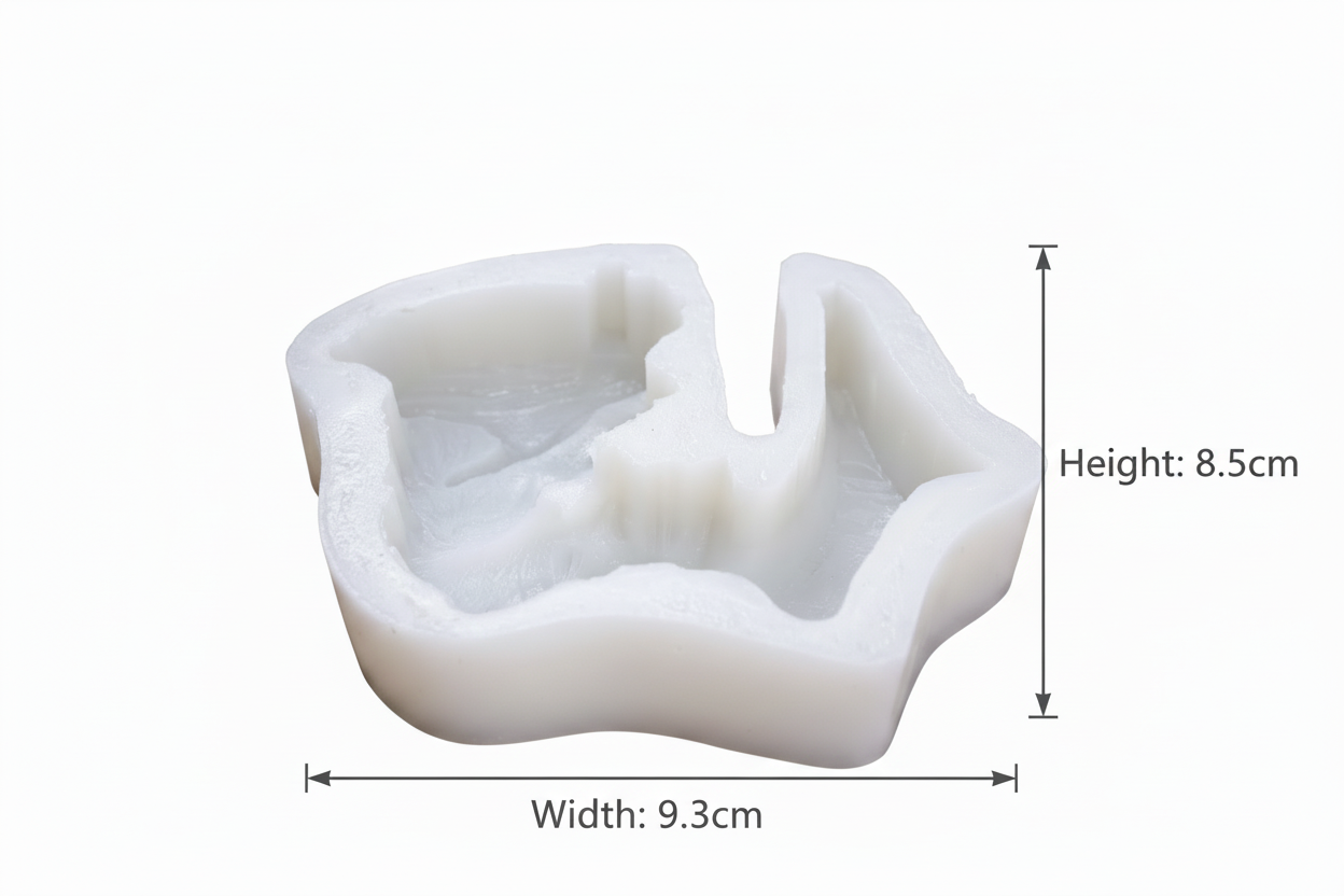 Romantic Couple Face Silicone  Mould – Artistic Lovers Sculpture | WCM805