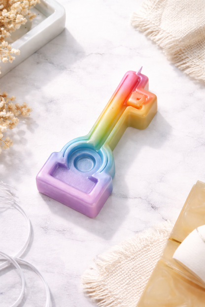 Healing Key Shape Silicone Candle Mold | WCM793 (OWN)