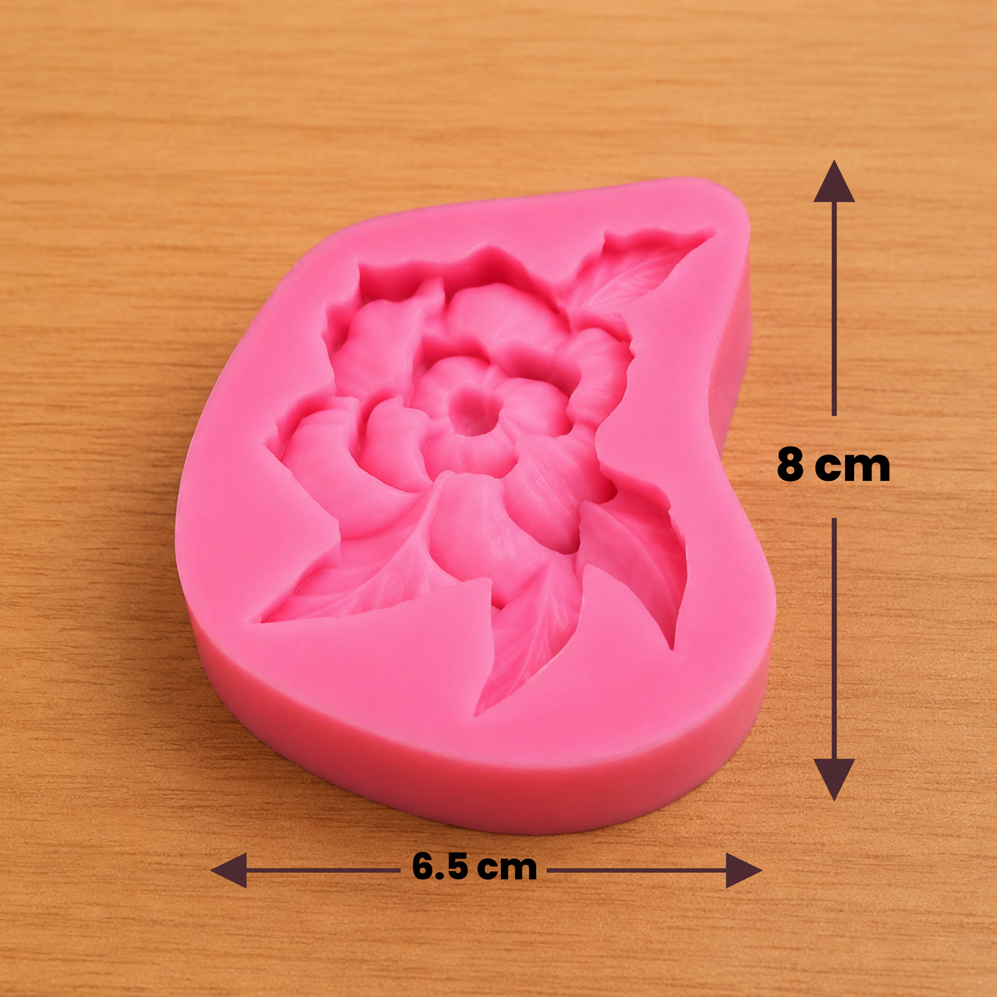Rose Blossom Flower Silicone Mold for Candle, Soap, Resin & Chocolate Making | CFM449