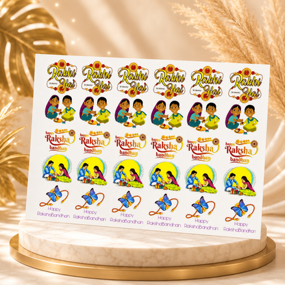 Raksha Bandhan UV Transfer Sticker | UV012
