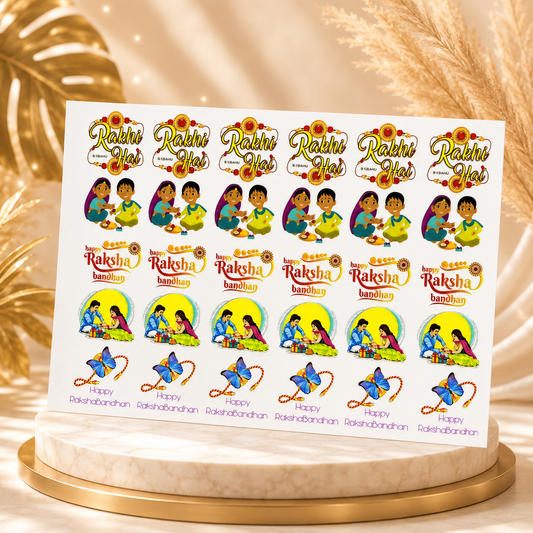 Raksha Bandhan UV Transfer Sticker | UV012