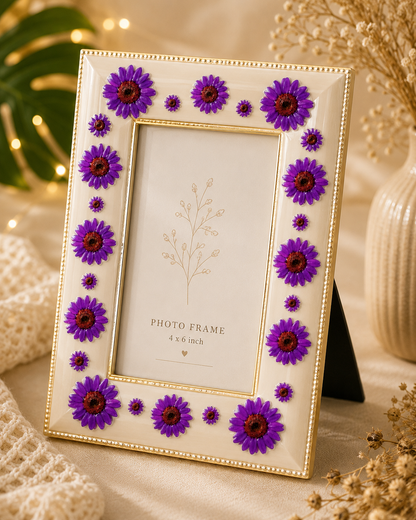 Purple Daisy Flower UV Transfer Sticker | UV013