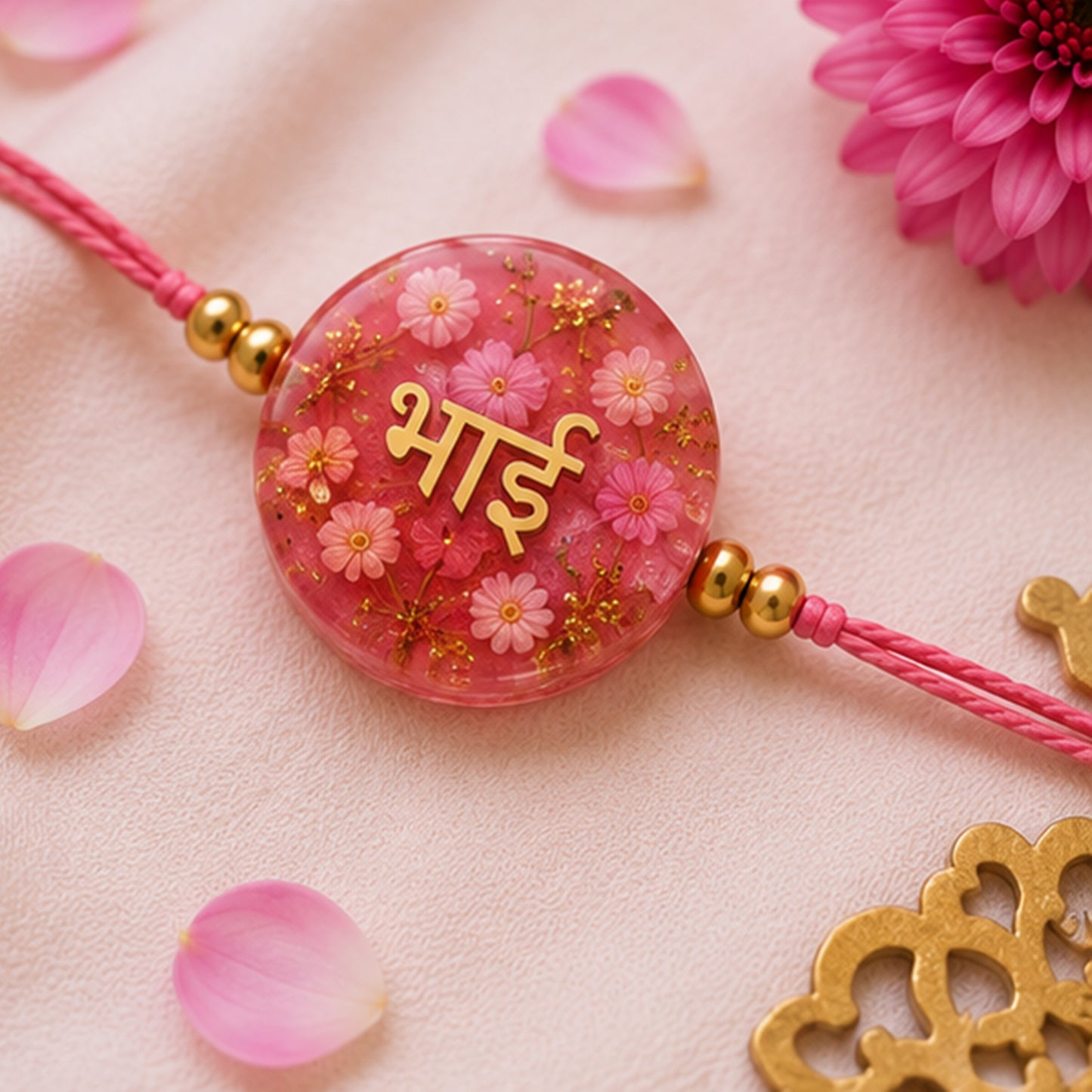 Classic Round Rakhi Silicone Mold | 6 Cavity | ARM547
