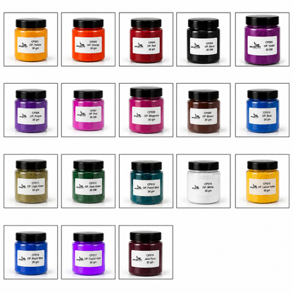 Candle Colors (Powder) CP001-CP019