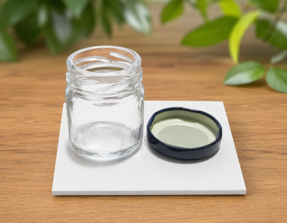 Glass Candle Jars 40ml Glass Jar (B. Cap) 6pcs PM093