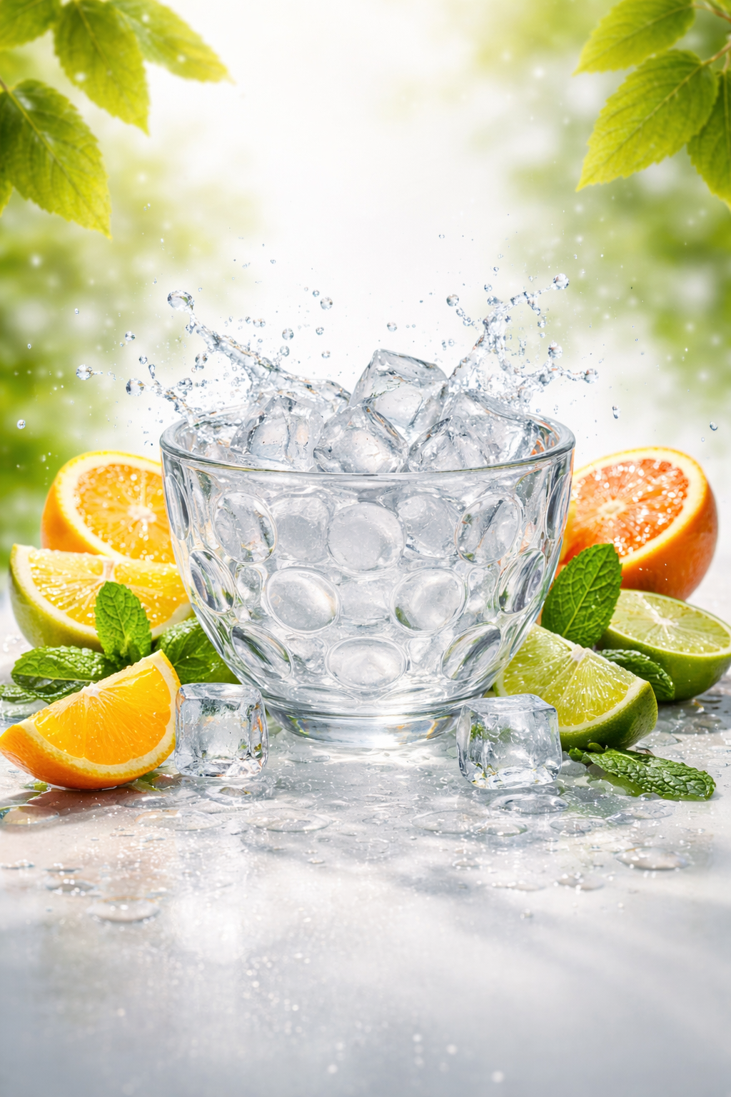 Crystal Clear Glass Candle Cup  180ML (Set Of 6)  | PM415