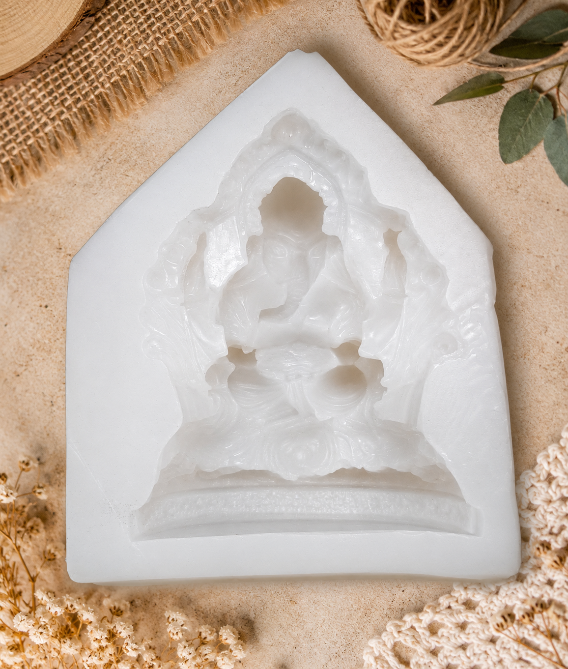 3D Lord Ganesha Mold (Big)|  WCM893