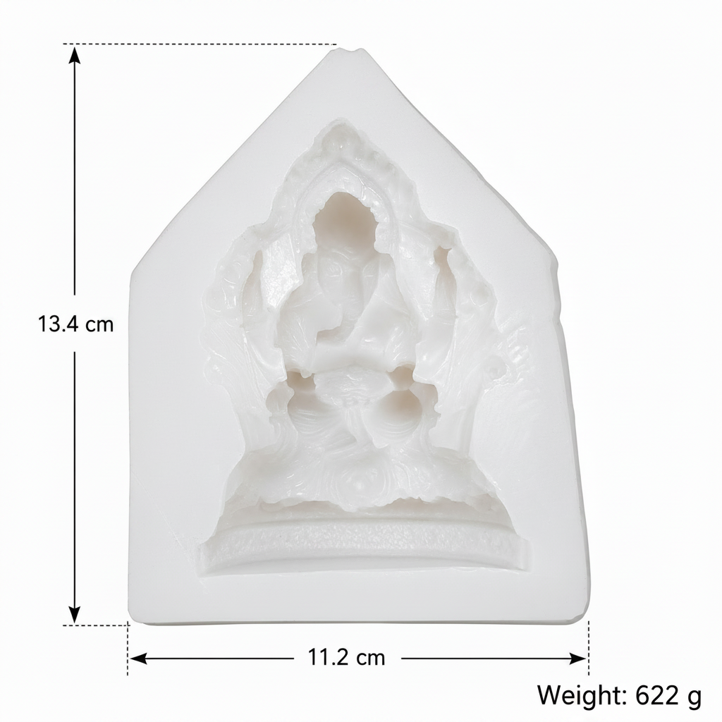 3D Lord Ganesha Mold (Big)|  WCM893