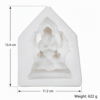 3D Lord Ganesha Mold (Big)|  WCM893