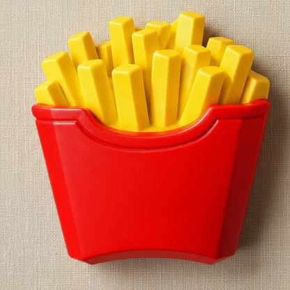 French Fries Box Mold | CFM554