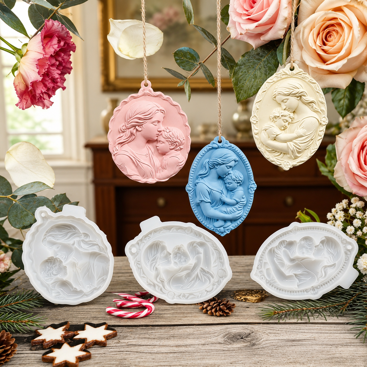 Mother & Child Wax Sachet Mold