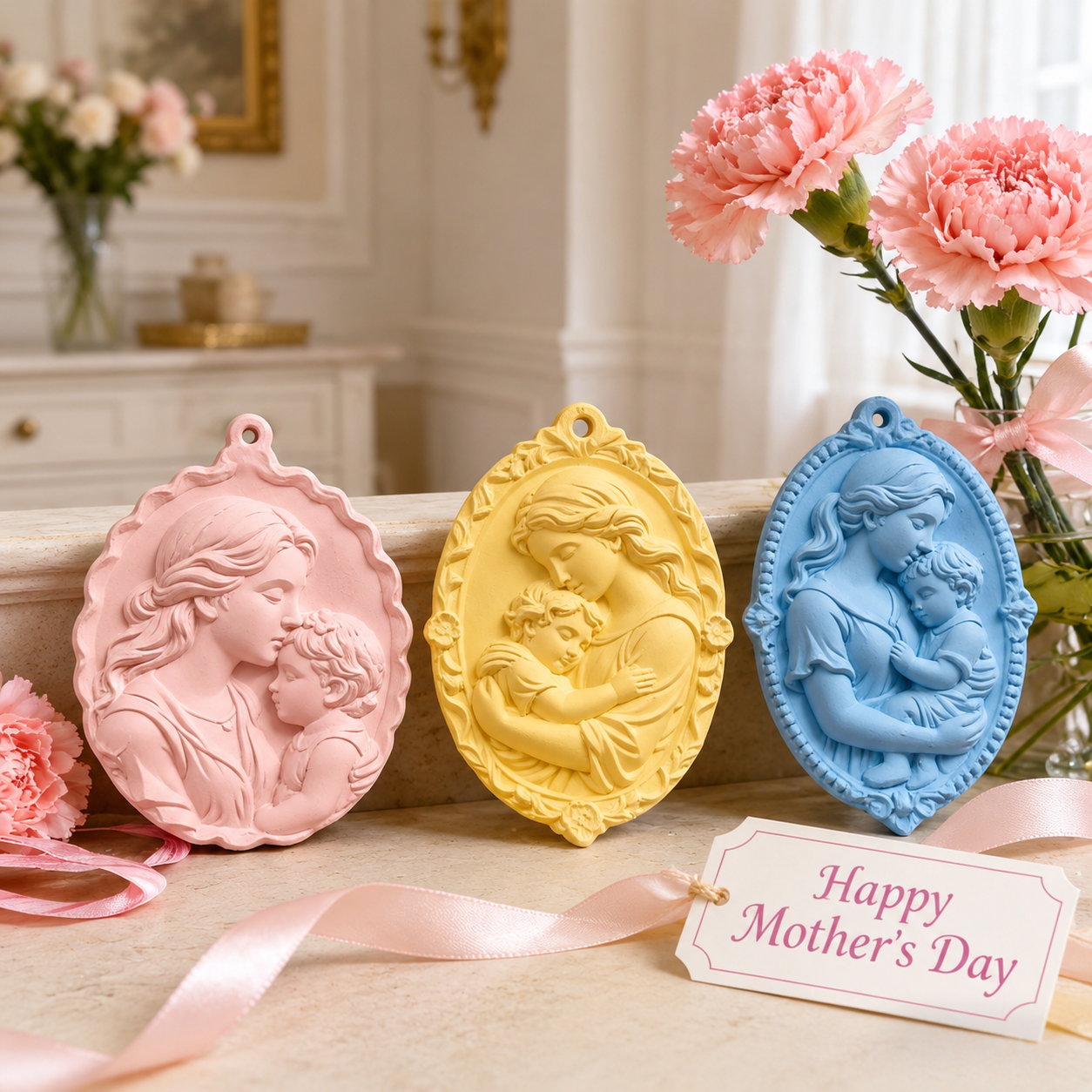 Mother & Child Wax Sachet Mold