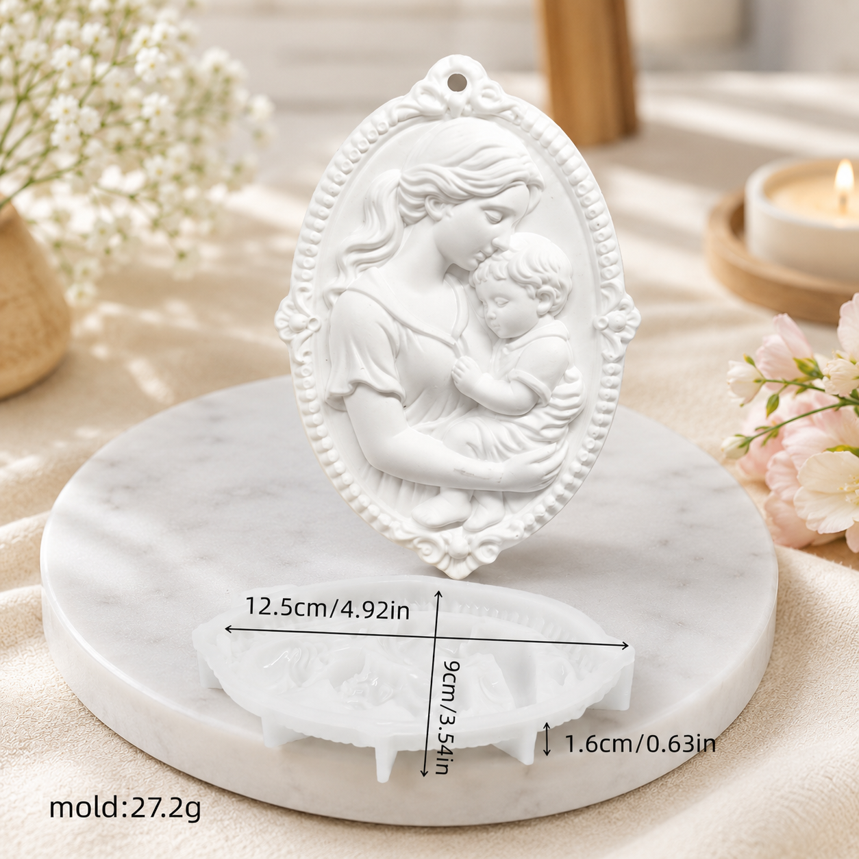 Mother & Child Wax Sachet Mold