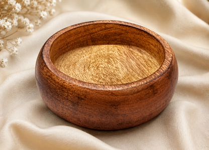 Wooden Round Bowl WC006