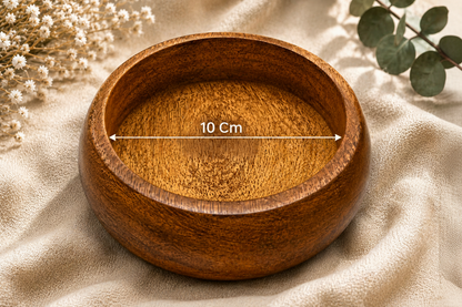 Wooden Round Bowl WC006