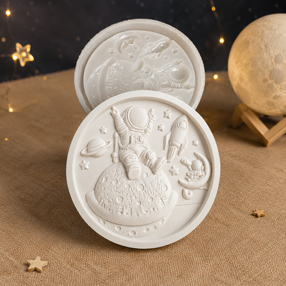 Premium Astronaut "Travel in Space" Silicone Mold | ARM536 (OWN)