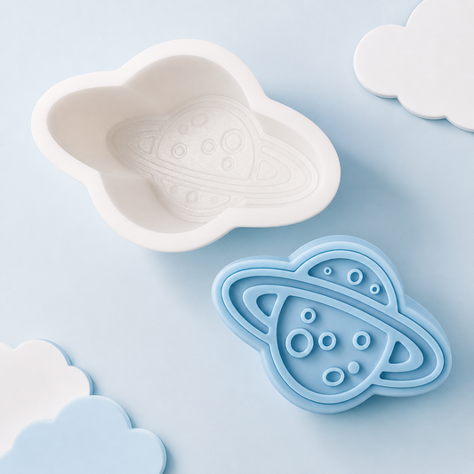 Orbital Galaxy Saturn Silicone Mould | WCM845