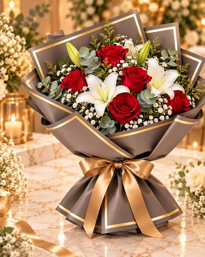 Bouquet Wrapping  Sheet Plain Colour – (20 Sheet) | PKG-PM426