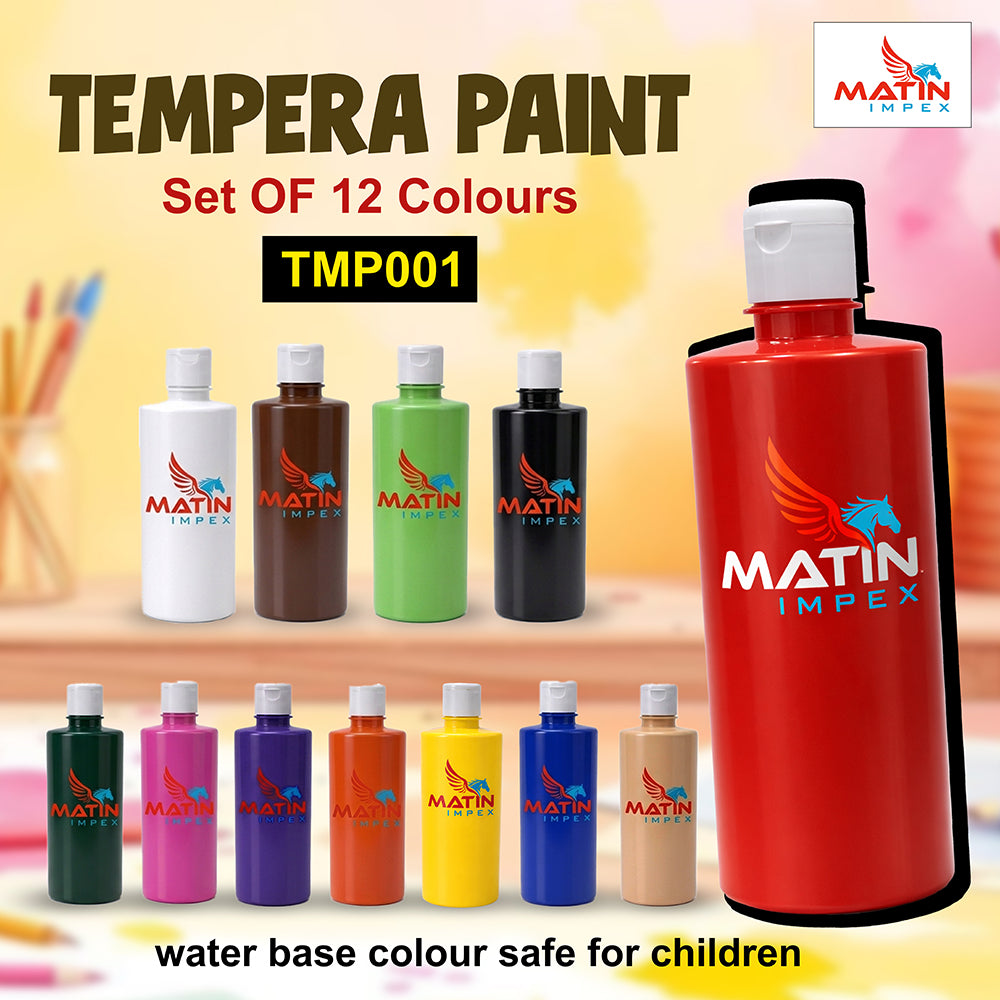Tempera Paint (500 Ml Each Color)  |TMP001 - TMP012