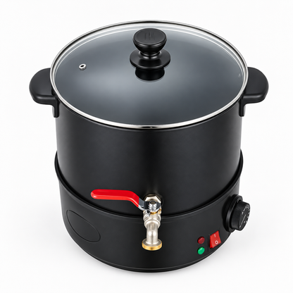 Electric Wax & Soap Melter 10 Liter with Tap