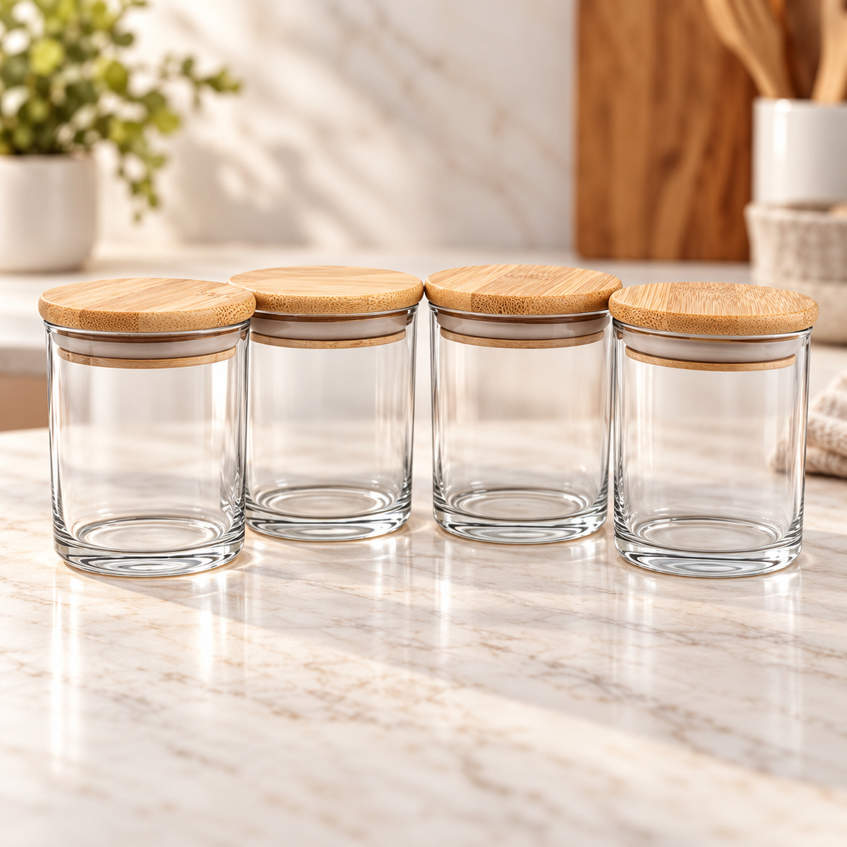 Clear Short Glass Large 180ml 6pcs PM260