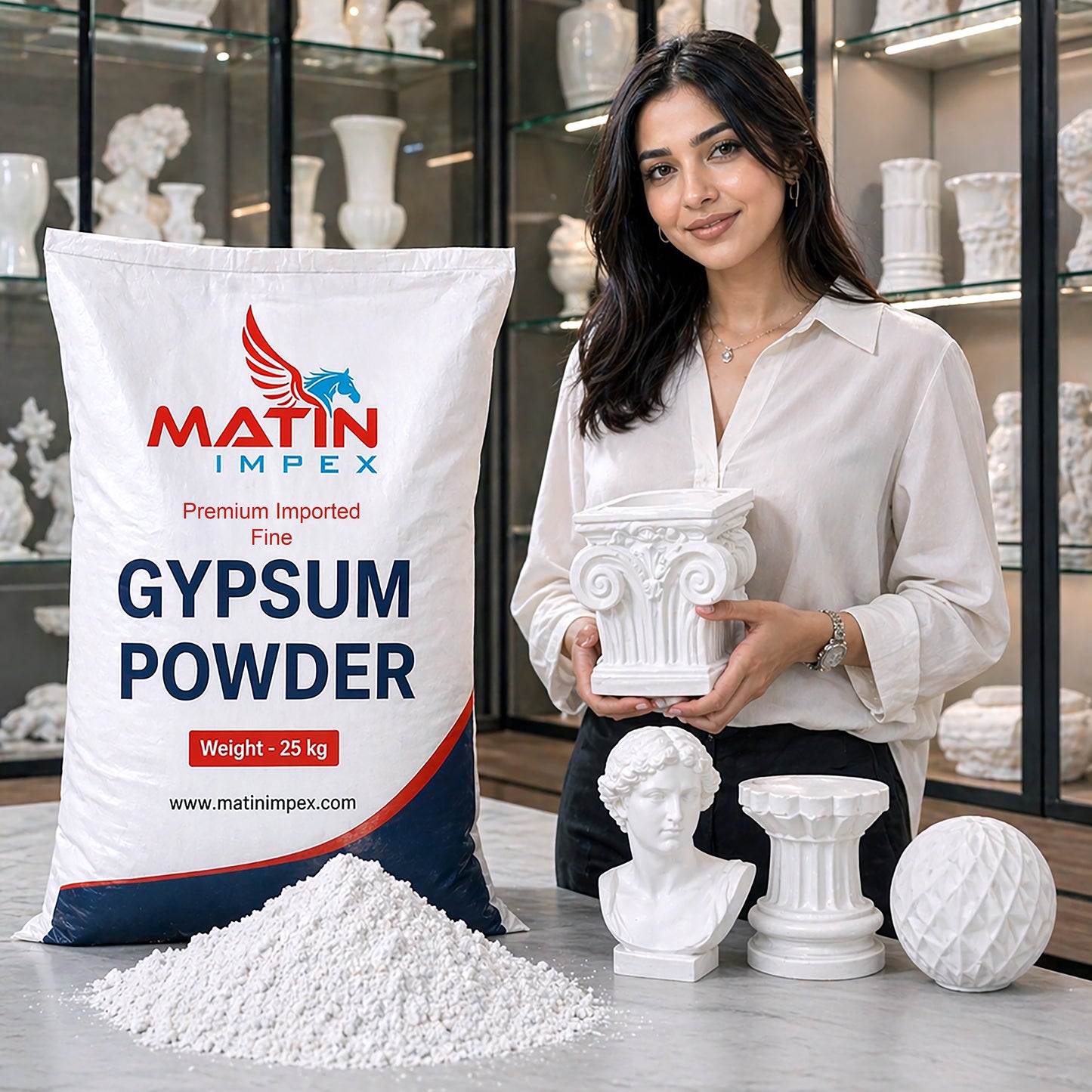 GYPSUM Powder (Imported) | SAC023