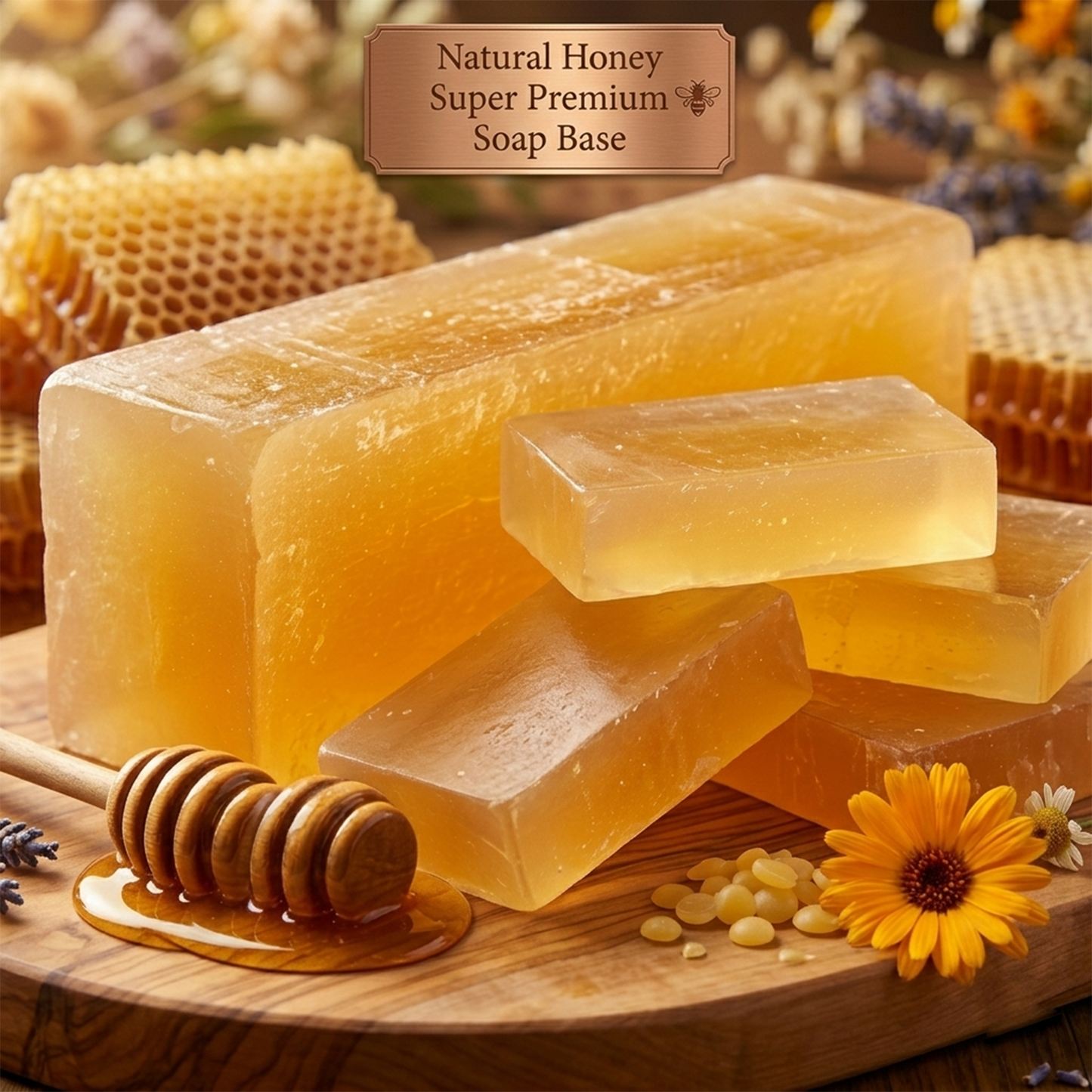 Natural Honey Super Premium Soap Base SPB008