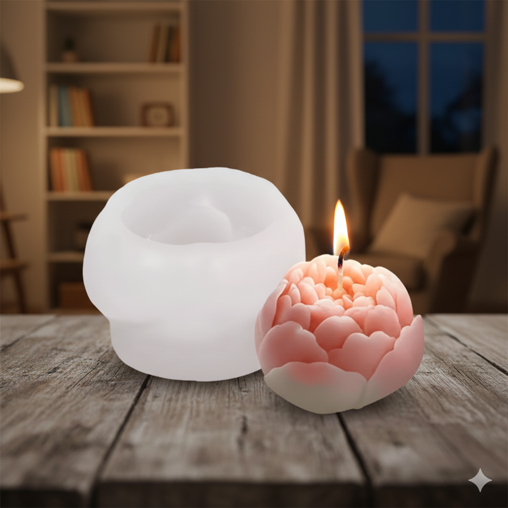 Peach Rose Mold WCM582