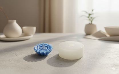 Floating Blue Lotus Mold WCM546