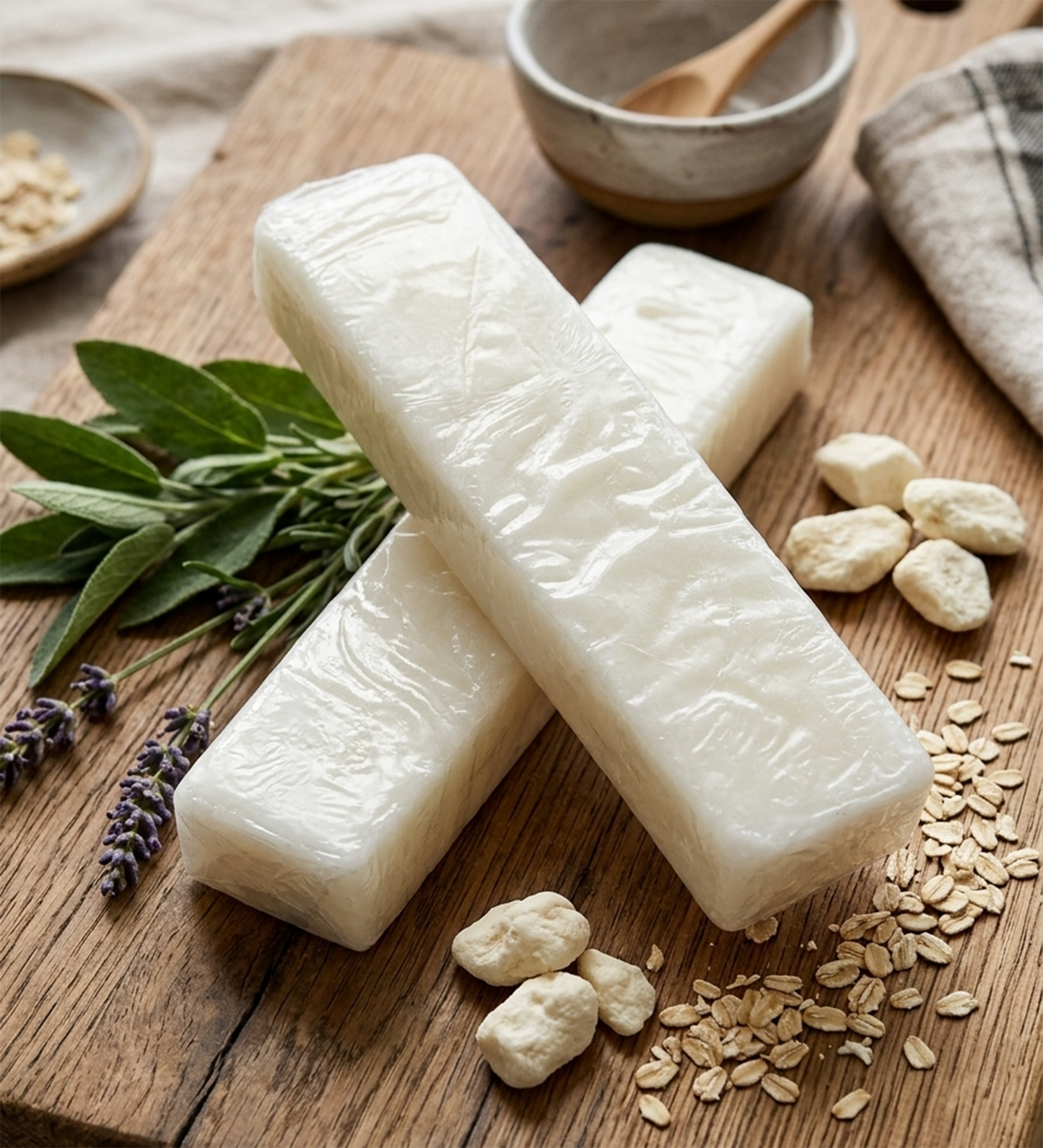 Goat Milk Solid Premium Soap Base SPB006