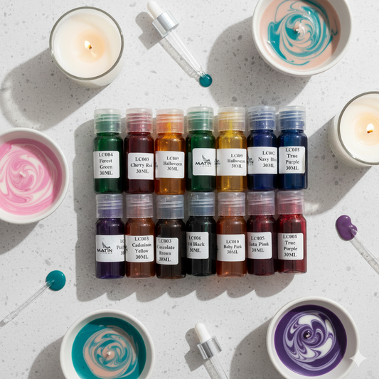 Candle Colours Liquid Set of 12
