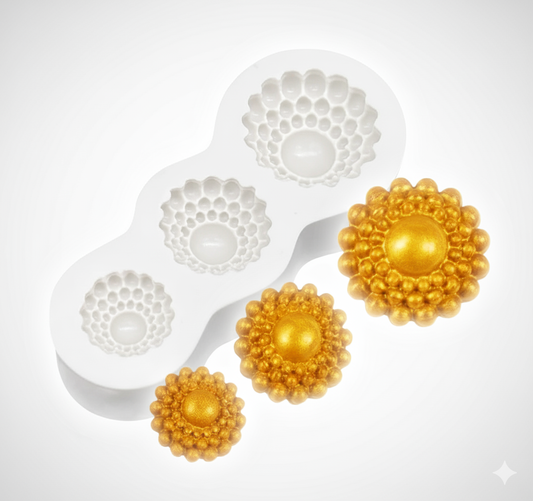 Gemstone Silicone Mold CFM346