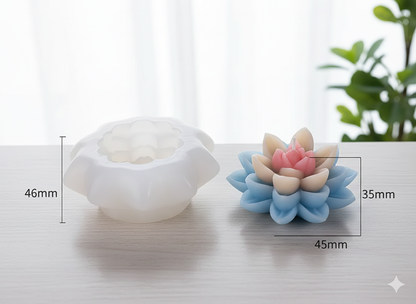 Lotus Flower Silicone Mold WCM731