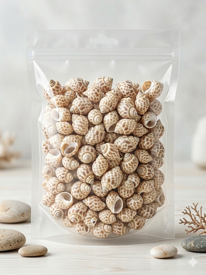 Natural Spiral Sea Shells for DIY Crafts, Resin Art & Decoration (100gm) | ARA038