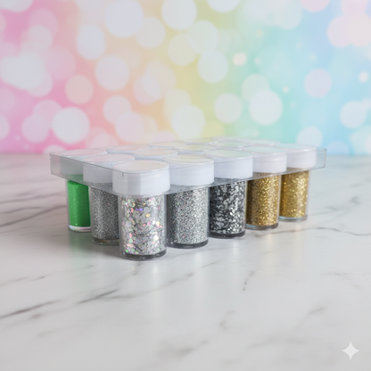 Glitter sprinkler Set Of 12 ARG014