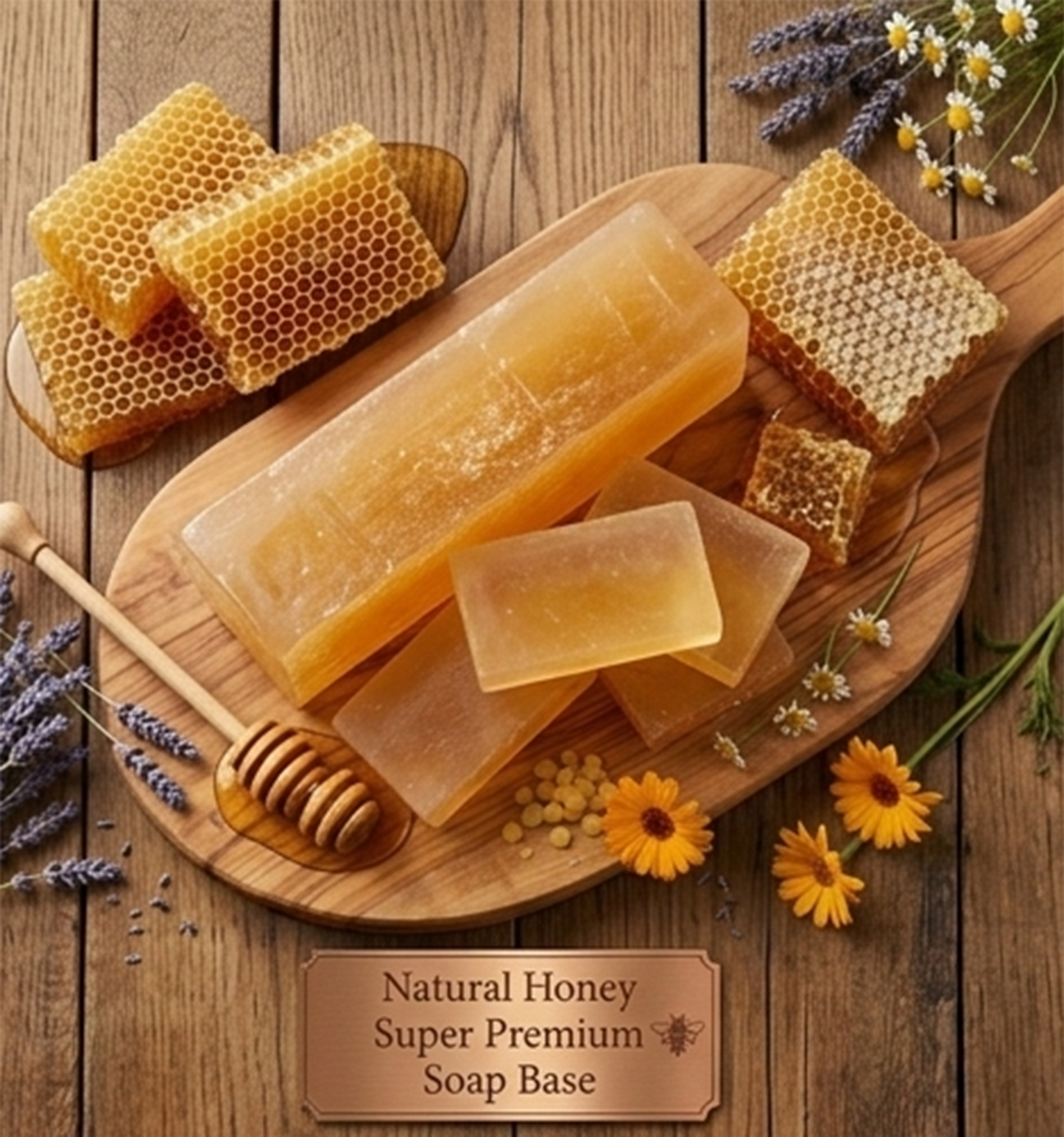 Natural Honey Super Premium Soap Base SPB008