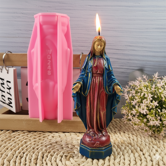 Mother Mary Silicone Mold WCM734