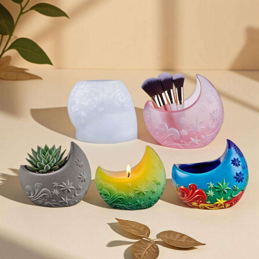 Moon Aromatherapy Jar Planter ARM423