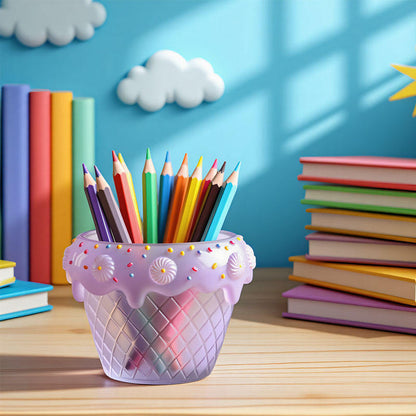 Icecream cone planter Jar Mold ARM457