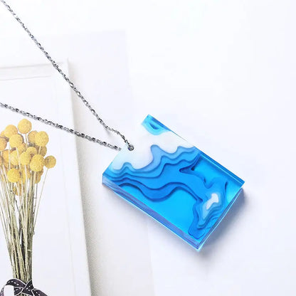 Round Wave Pendant Mold ARM133