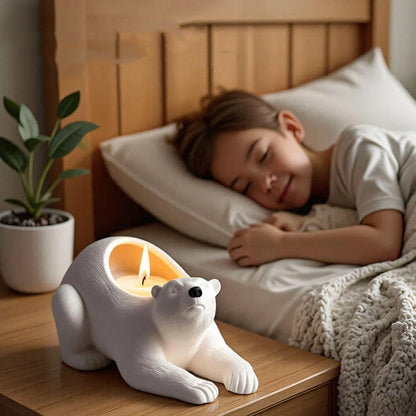 Polarbear Back Jar Mold ARM426