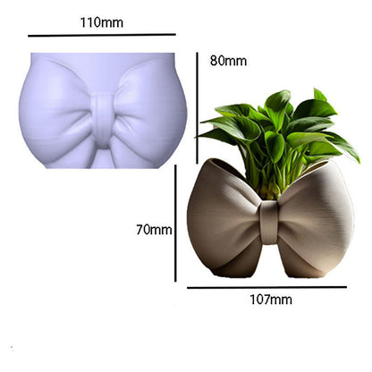 Bow Shape Jar Planter ARM428