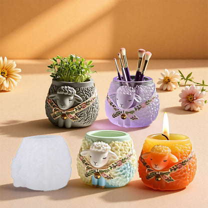 Cuddly Lamb Cachepot Planter ARM433