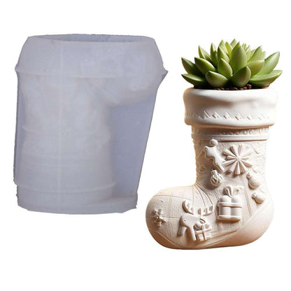 Christmas Gloves Jar Mold ARM432