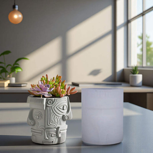 Moai head planter ARM454