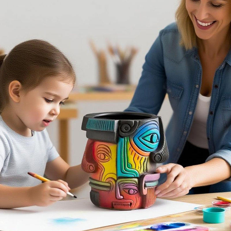 Moai head planter ARM454