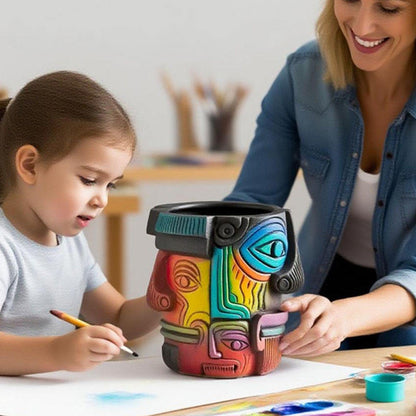 Moai head planter ARM454