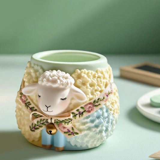 Cuddly Lamb Cachepot Planter ARM433