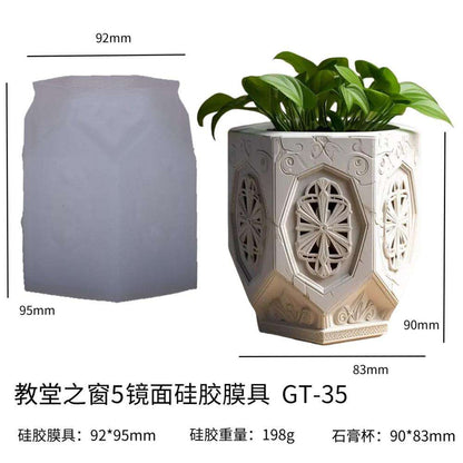 Gothic Window Jar Planter ARM438