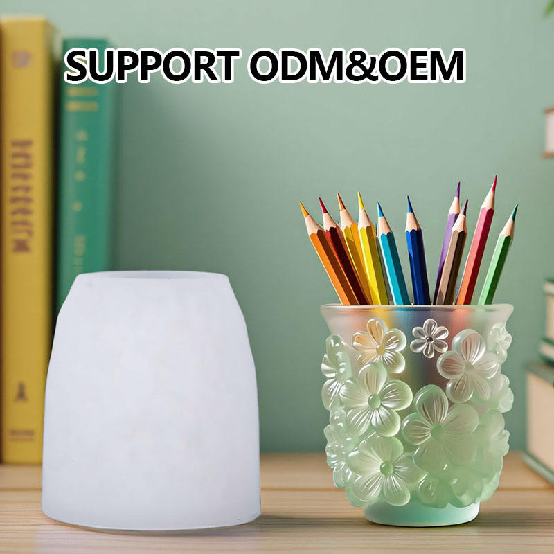 FLORAL PLANTER Jar Mold ARM446